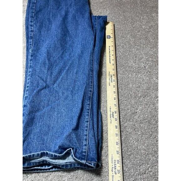 Levi's Ribcage Straight Jeans Womens Plus Size 20W Ankle Length Stretch Denim - Picture 7 of 11